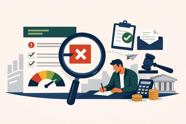 How to Dispute Credit Report Errors Step by Step