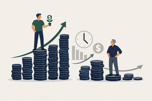Investing Early vs. Late: The Math Is Wild
